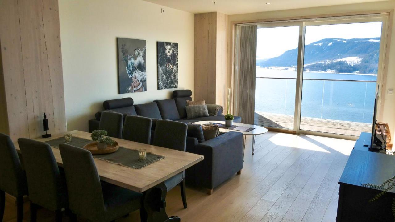 Mjos Tower Suite - Lovely Lake View Brumunddal Esterno foto